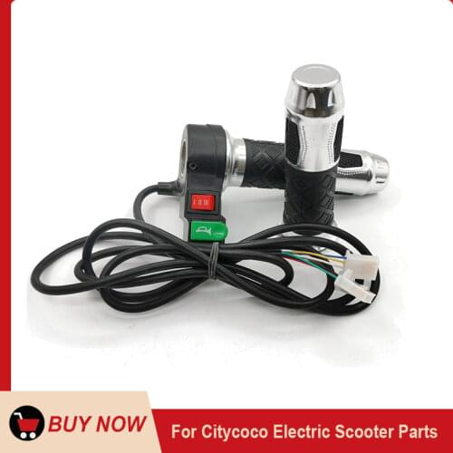 Free Shipping Three-speed Handlebar Electric Turn Handle Modified Accessories Variable Speed Horn For Citycoco Electric Scooter