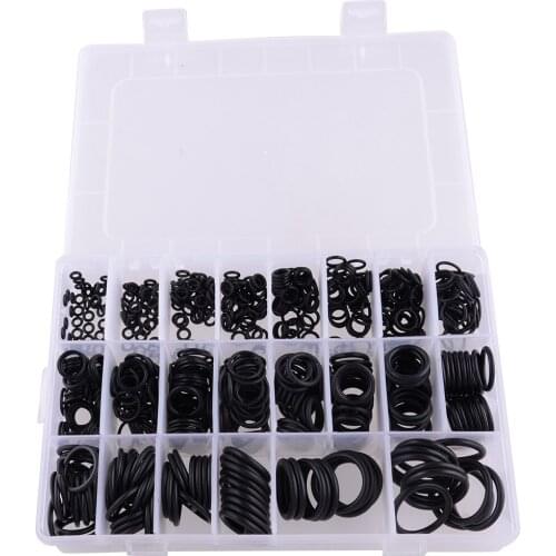 Beler Universal 1 Set Thickness 1.5mm 2.4mm 3.1mm Rubber O-ring Gasket Seal Kit for Cars Pumps Bearings Electrical Appliances