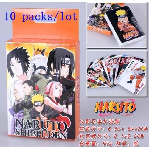 10 Packs/lot Ninja Toys Poker for Game Collection Card free shipping PK007 wholesale