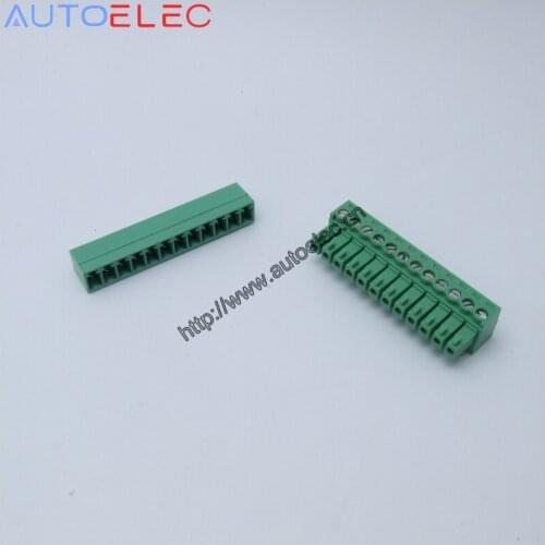 10P Pitch 3.5mm Straight pin instead of PHOENIX NO: MC1.5/10-ST-3.5 1840447 MC 1.5/10-G-3.50 1843680 plug pcb terminal blocks