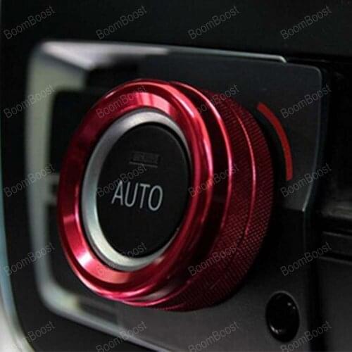 3 Colors High Quality Air Conditioning Button Knob decoration Ring Cover For B/MW 1234 series 3GT high equipment
