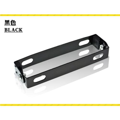 Motorcycle Automobile Adjustable Angle Metal License Plate Holder Bracket 6 Color Aluminum License Plate Bracket for BMW K1600