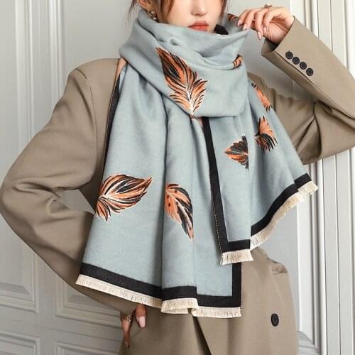 Brand Designer Cashmere Scarf High Quality Foulard Bandana Long Lrage Shawls Wrpas Winter Blanket Pashmina Bandana 2021 New