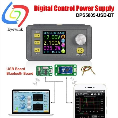 DPS5005 Communication Constant DC - DC Voltage current Step-down Power Supply module buck Voltage converter voltmeter 50V 5A