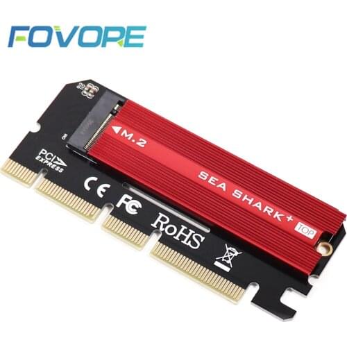 M.2 to pcie x16 adapter Card pci-e to m .2 convert adapter NVMe SSD Adaptor m2 M Key Interface PCI Express 3.0 x4 2230-2280 Size