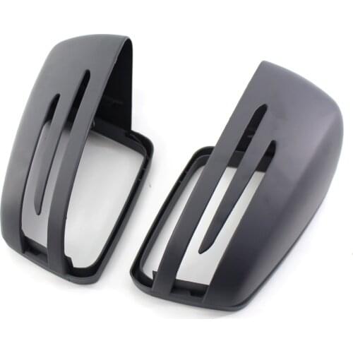 Mirror Shell Rearview Mirror Caps Car Wing Mirror Cover Replacement For Mercedes-Benz C/E/S Class W204 W212 W221 2009-2013