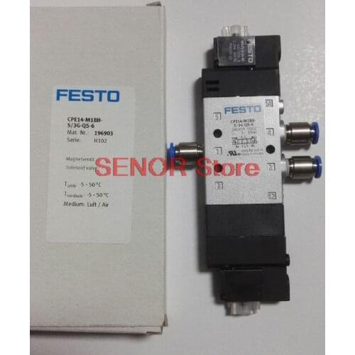 New original solenoid valve CPE14-M1BH-5 3G-QS-6 196903