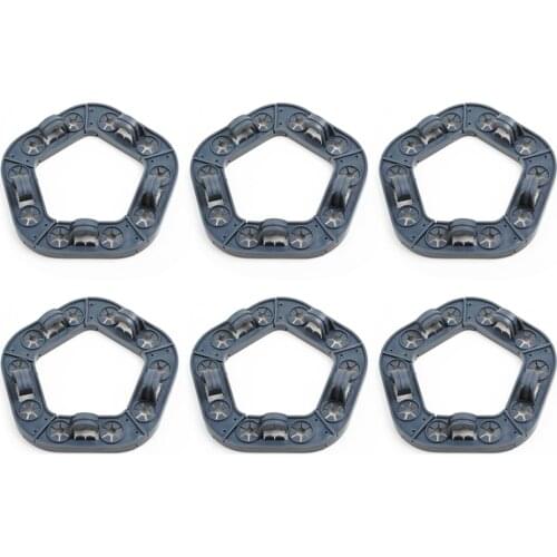 Plant Outdoor Garden Accessories Vine Protection Stand Tray Support Trellis 6pcs PE Holder Landscape Engineering Balcony Rack