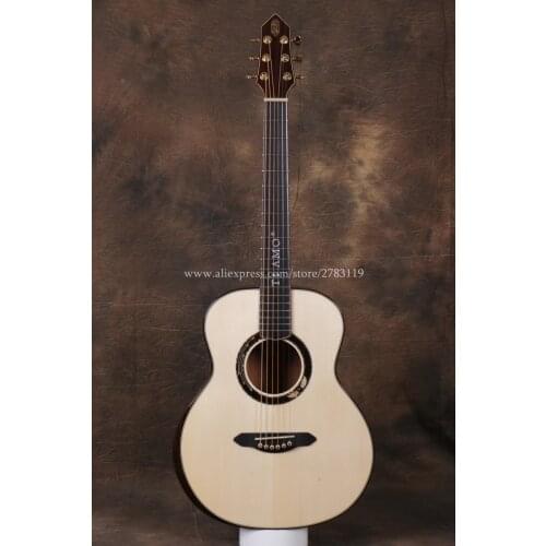 Professional Full Solid Guitar,36" guitar with Solid Spruce Top/ Solid Mahogany Body, guitars china