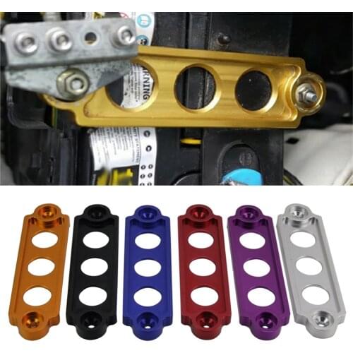Drop Shipping Car Battery Tie Down Hold Bracket Lock Anodized billet Aluminum for Civic S2000 Integ Honda CRX Car Accessory