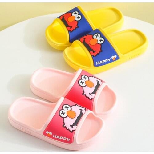 Children Slippers Home Bathroom Cute Cartoon Boys and Girls Children Slippers Women Shoes Woman Slippers Skid Resistance
