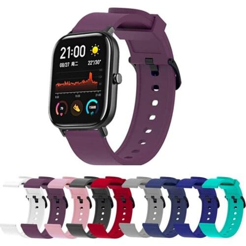 Silicone 20mm Strap For COLMI P8/P8 Plus Pro Mix Sport Replacement Watchband For COLMI P12 P10 P9 V31 V23 Pro Land 2S Bracelet