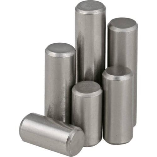 10-50Pcs M1 M1.5 M2 M2.5 M3 M4 M5 m6 m8 GB119 304 Stainless Steel Cylindrical Pin Locating Dowel