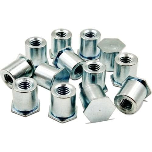 10PCS-M4*4/5/6/7/8/9/10/12/14/16/18/20...35 Blind Hole Riveted Stud/ Platen Stud / Riveted Nut / Pressed Rivet Nut Stud