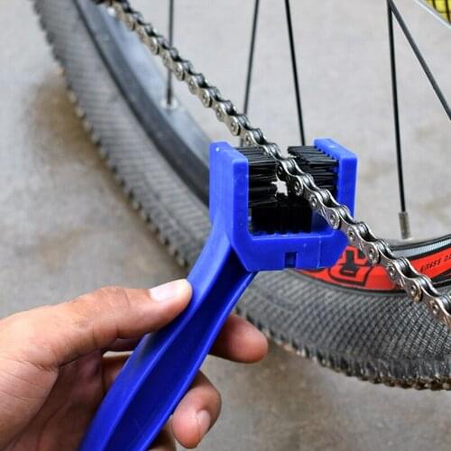 2@# Bicycle Chain Cleaner Bike Brushes Scrubber Wash Tool Accessory Hot Sale Motorcycle Mountain Cycling Cleaning Kit Portable