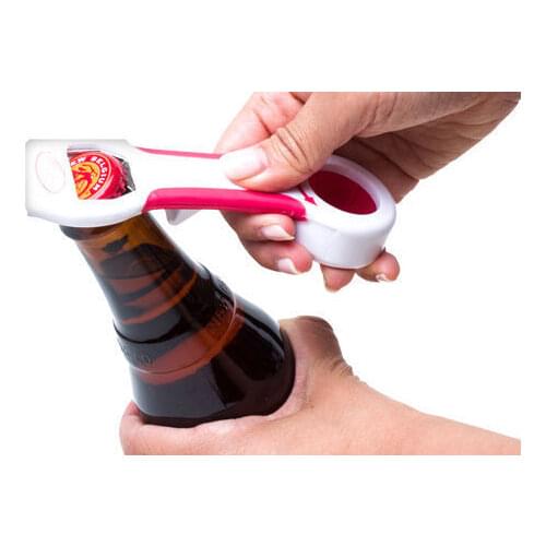 4 Way Multi Purpose Opener - Bottle Screw Cap Top Jar Lid Pop Can