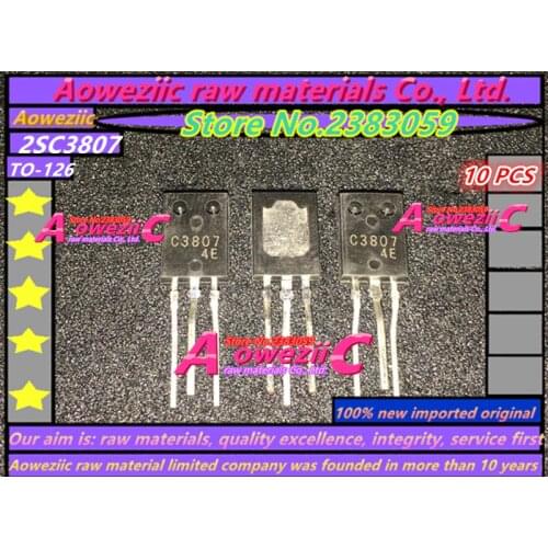 Aoweziic 100% new imported original C3807 2SC3807 power transistor TO-126 transistor