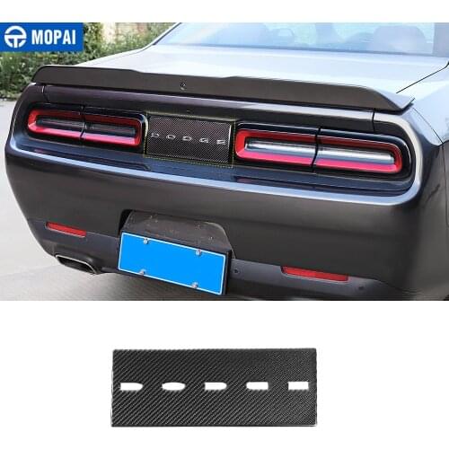 MOPAI Car Stickers for Dodge Challenger 2015+ Car Trunk Emblem Decoration Cover Accessories for Dodge Challenger 2015