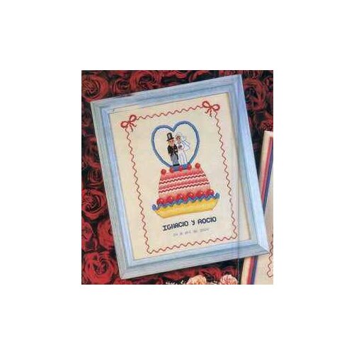 Marriage DIY Craft Stich Cross Stitch Package Cotton Fabric Needlework Embroidery Crafts Counted Cross-Stitching Kit