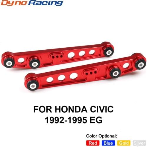 For Honda Civic 88-95 EG Rear Lower Control Arm Subframe Brace Tie Bar Arms ASR 2PCS/Set