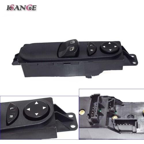 ISANCE Left LHD Master Power Window Switch For W906 Dodge Freightliner Mercedes-Benz Sprinter OE# A9065451213 9065451213