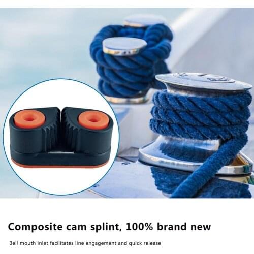 Composite Cam Cleat Double Nylon Ball Clamp Rope Clamp Clamp Rope Clamp Plate Composite Cam Cleat