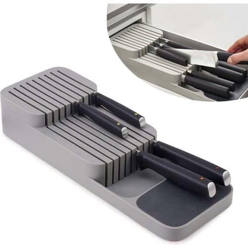 Tableware Storage Box Spoons Storage Tray Knife Holder Fork Plastic Container Box Kitchen Storage box supplies