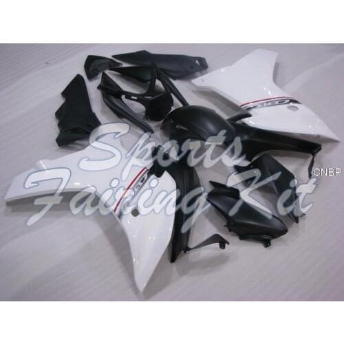 Bodywork for CBR600F 2011 - 2013 White matte Black Full Body Kits CBR600 F 2013 Motorcycle Fairing CBR 600 F 13