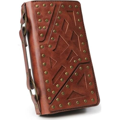 Fashion Genuine Leather Women Wallets With Phone Case High-capacity Rfid Card Holder Women Purse Long Purses And Handbags Luxury