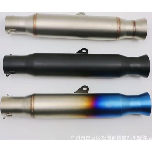 Motorcycle Exhaust tails Pipe Muffler escape moto For CR150 RSV4 RE3ZS400 hp4 race rebel 500 triumph street triple r HP GP