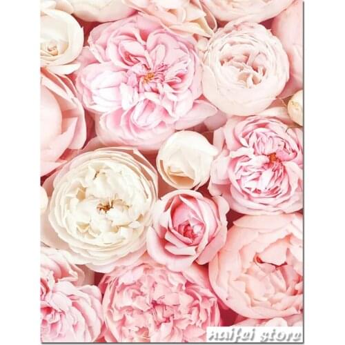 Tenderness Of Peonies Full Square Round Diamond Painting Flower Kit 5D DIY Diamond Embroidery Mosaic Love Decorations Home New