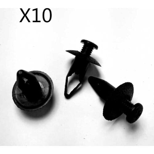 FOR TOYOTA DOOR MOULDING TRIM STRIP CLIPS RUBSTRIP X10 Plastic Clips