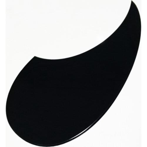Pleroo Custom Guitar pickgaurd - Great quality OM Acoustic Guitar pick Gaurd, Black