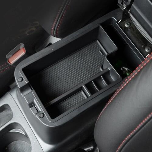 Car Armrest Secondary Storage Box Glove Pallet Fit For Mitsubishi ASX Outlander Sport RVR 2010-2016 Car Styling Accessories