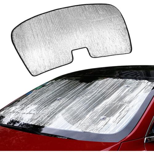 1pc Tesla Model 3 Accessories Windshield Sunshade Car Auto UV and Sun Protection Front Sun Shade for Tesla Model 3