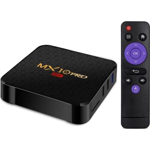 MX10 Pro H6 32/64GB Quad Core 6K HD WiFi Set-Top TV Box for Android 9.0 HDMI-compatible