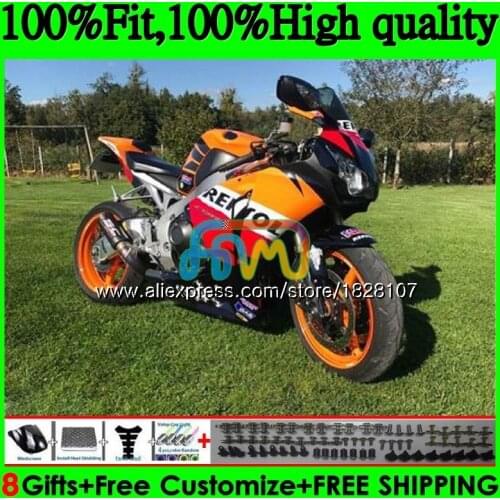 Injection For HONDA CBR 1000 RR CBR1000RR 17 18 19 145BS.10 CBR 1000RR CBR-1000RR stock orange CBR1000 RR 2017 2018 2019 Fairing