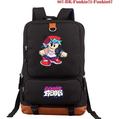 Hot Sale Friday Night Funkin Print Large Capacity Backpacks Boys Girls School Bags Travel Bag Laptop Backpack Daily Mochila Men
