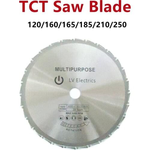 1 PC TCT Wood Saw Blade General Hard And Soft Multi-function Circular Saw Blade Multi-function Woodworking Saw Circular