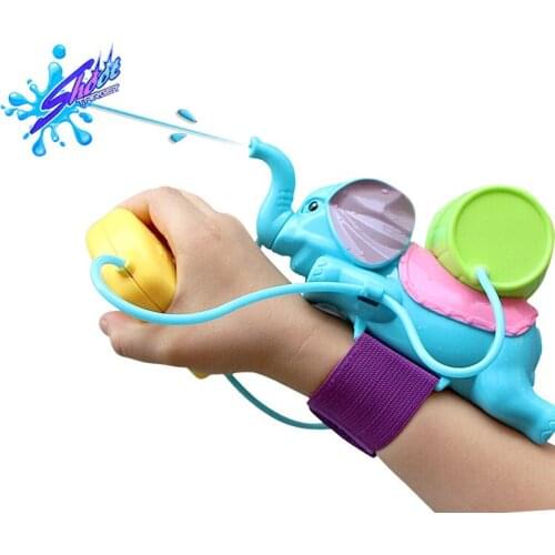 2021 Newborn Baby Bath Toy Water Pistol Gun Cute Elephant Shape Bathing Water Playing Spraying Guns Toy For Childrens Gift