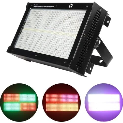 648X0.5W LED Atomic Strobe Light White RGB 4IN1 RDM DMX 512 Strobe Flash Lights Professional DJ Disco Bar Club Stage Lighting