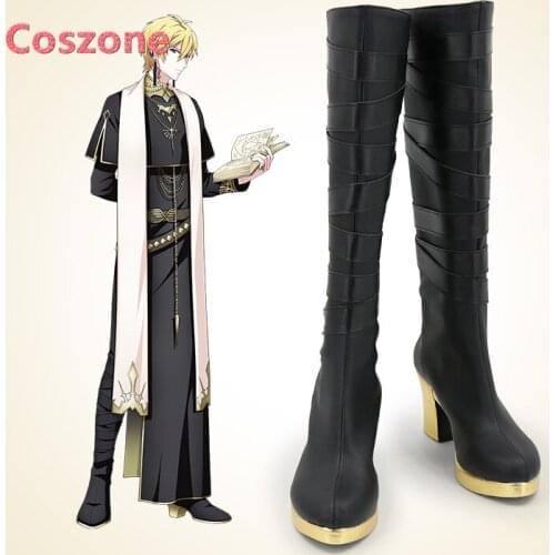 Idolish 7 Rokuya Nagi Cosplay Shoes Boots Halloween Carnival Cosplay Costume Accessories