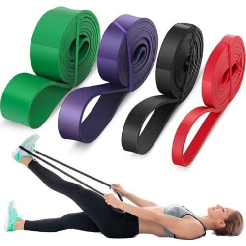Yoga Resistance Elastic Bands Pilates Stretch Pull Up Assist Bands Rubber Exercise Training Workout Gym Fitness Accessories