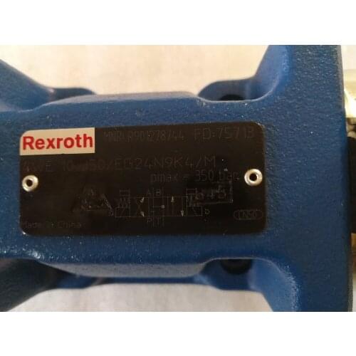 Rexroth Solenoid Valve 4WE10J50/EG24N9K4/M Hydraulic Valve