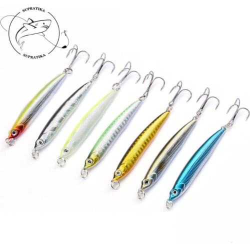Artificial Sinking ABS Plastic Hard Bait 7Pcs/set 7cm/10g Wobbler 3D Eyes Sea Fishing Lures 6# With Strengthen Hook Bionic Bait