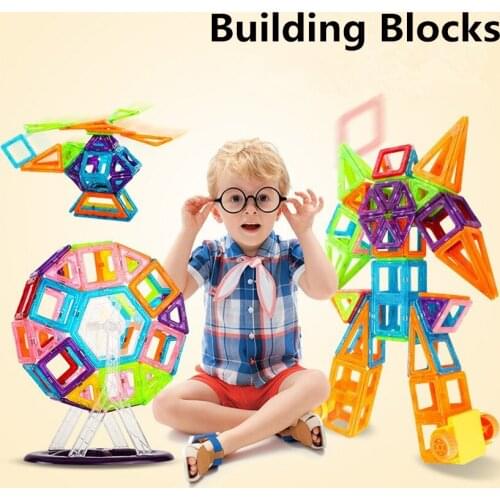 Magnetic Blocks For Children Designer Mini Magnet Building Game Constructor Toys Educational Toy For Kids Boys Girls Gift