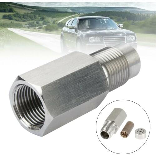 M18x1.5 Lambda O2 Oxygen Sensor Extender Spacer For Decat Hydrogen Lambda O2 Extender Spacer Fix Check Engine Car Accessories