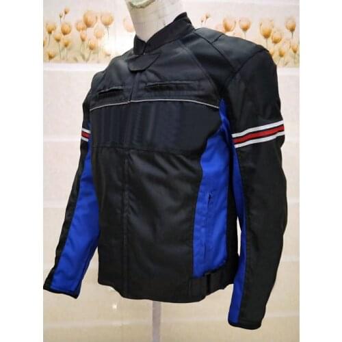 Motorcycle Moto Jacket For Suzuki Motorbike Downhill Bike Offroad Motocross Black Blue Jackets With Protector