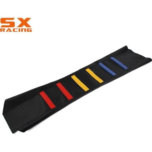 Motorcycle Universal Rubber Gripper Soft Seat Cover For KTM EXC XC SX CR CRF YZ YZF WR WRF RMZ DRZ KX KXF KLX Dirt Bike