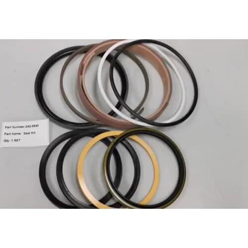 Kobelco SK200 Excavator Repair Kits Hydraulic Cylinder Arm Seal Kit 2438U1104R300